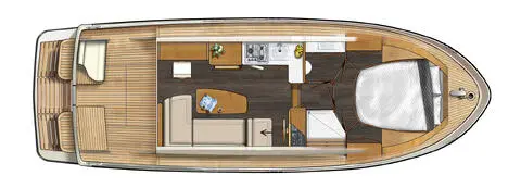 Layout Linssen Grand Sturdy 30.0 Sedan