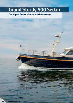 Linssen Magazine 2021 nr60 Grand Sturdy 500 Sedan